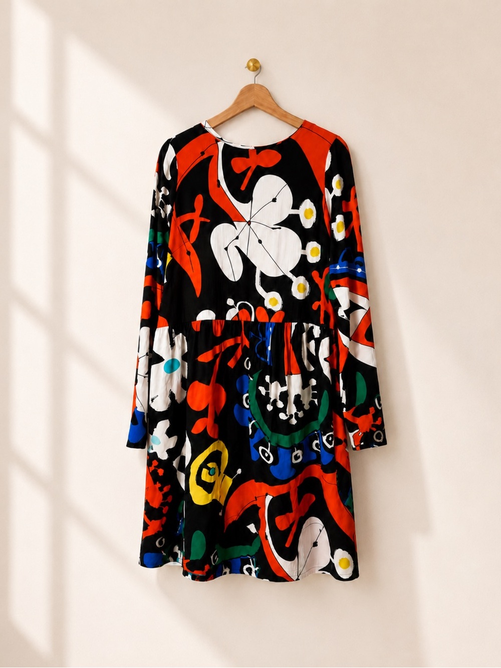 Desigual x Christian Lacroix Abstract Pop Art Floral Midi Dress M US 10 NWOT
